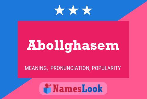 Abollghasem Name Poster