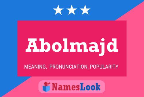 Abolmajd Name Poster