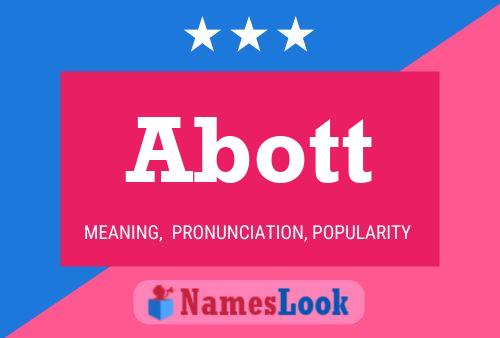 Abott Name Poster