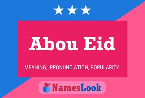 Abou Eid Name Poster