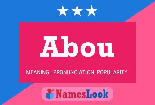 Abou Name Poster