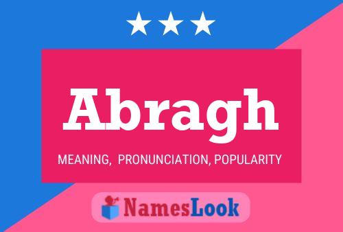 Abragh Name Poster