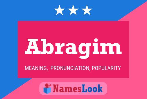 Abragim Name Poster