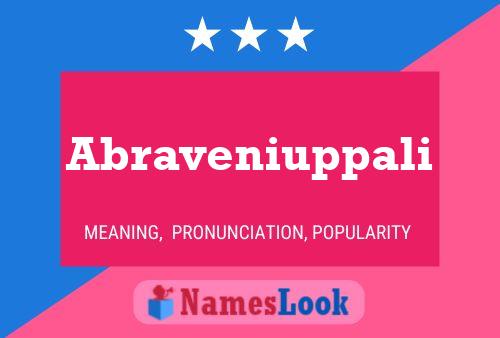 Abraveniuppali Name Poster