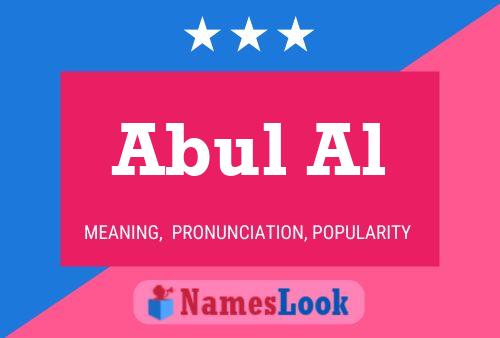 Abul Al Name Poster