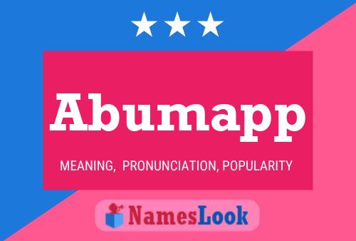 Abumapp Name Poster