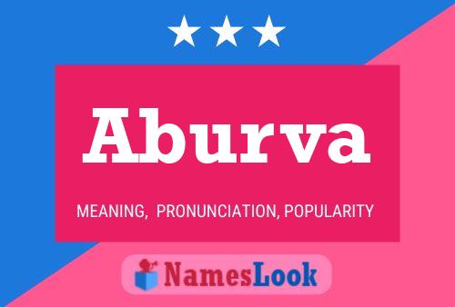 Aburva Name Poster