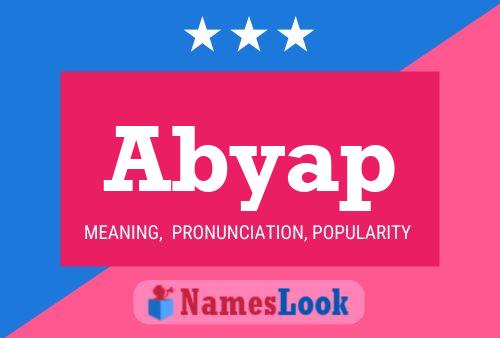 Abyap Name Poster