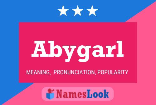 Abygarl Name Poster