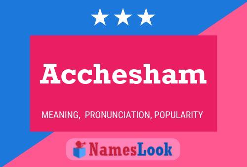 Acchesham Name Poster