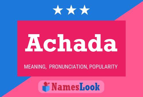 Achada Name Poster