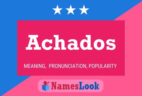 Achados Name Poster