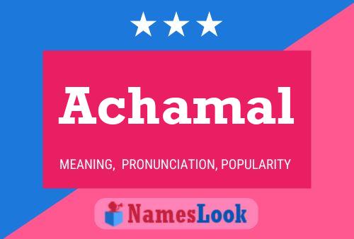 Achamal Name Poster