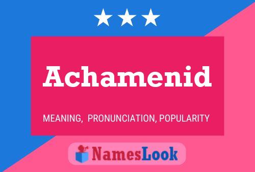 Achamenid Name Poster