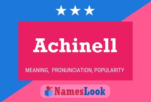 Achinell Name Poster