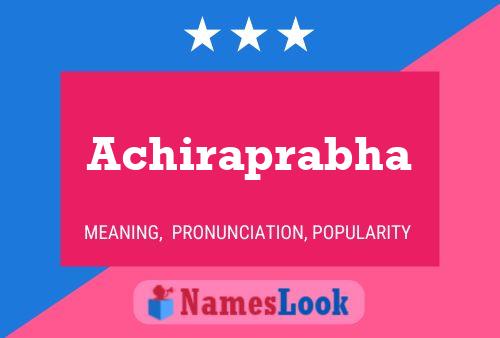 Achiraprabha Name Poster