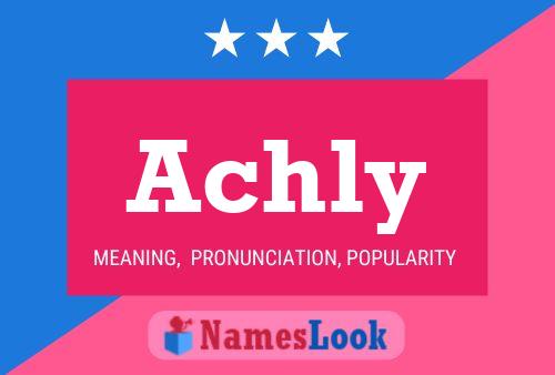 Achly Name Poster