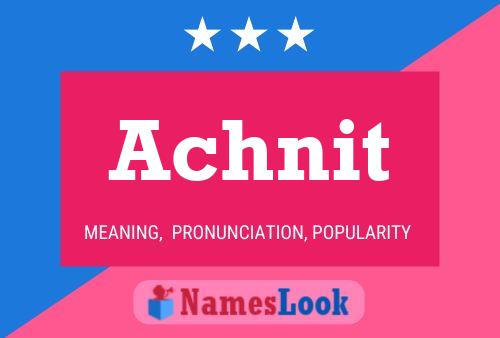 Achnit Name Poster