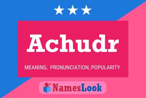 Achudr Name Poster