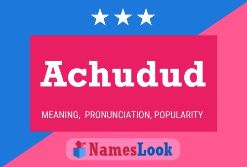 Achudud Name Poster