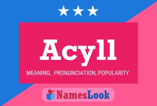 Acyll Name Poster