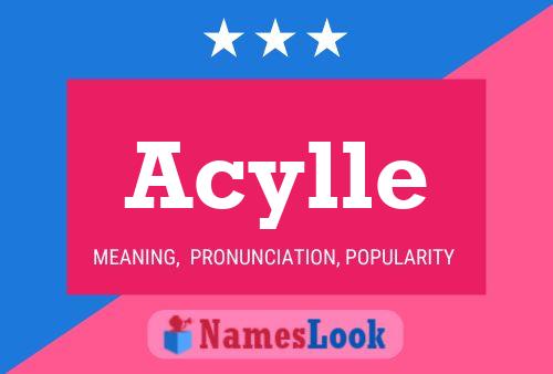 Acylle Name Poster