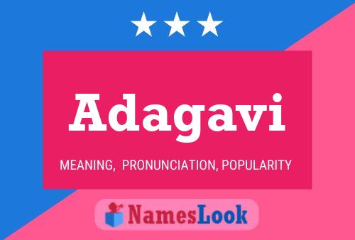 Adagavi Name Poster