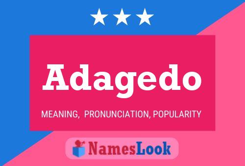 Adagedo Name Poster