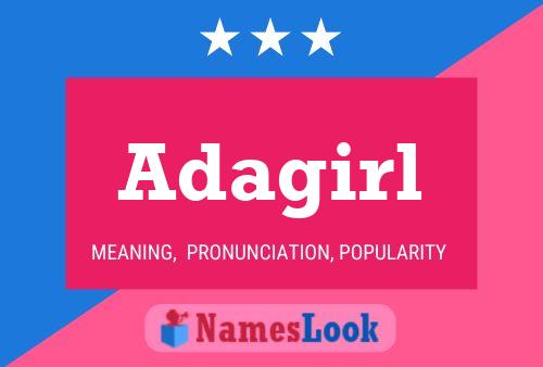 Adagirl Name Poster