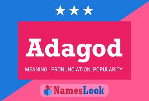 Adagod Name Poster