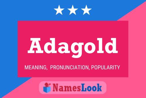 Adagold Name Poster