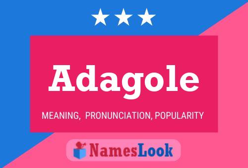 Adagole Name Poster