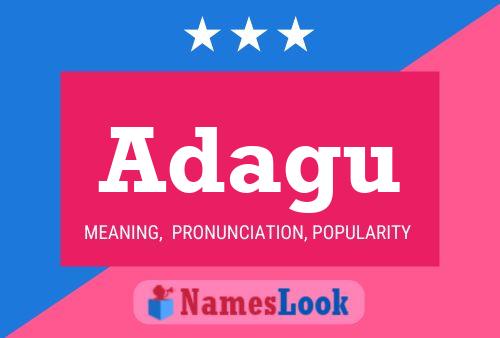 Adagu Name Poster