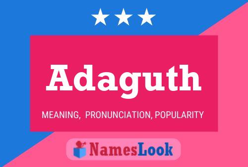 Adaguth Name Poster