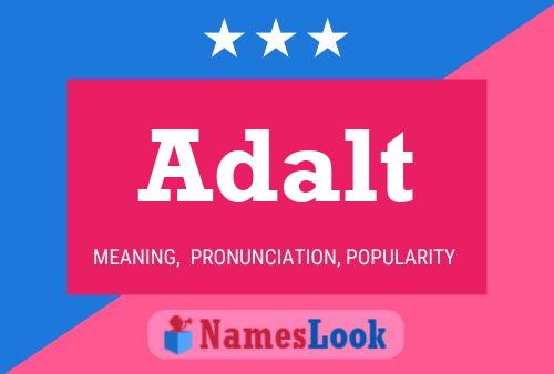 Adalt Name Poster