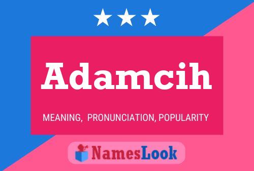 Adamcih Name Poster