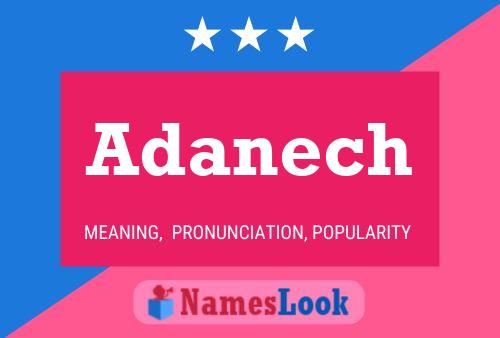 Adanech Name Poster