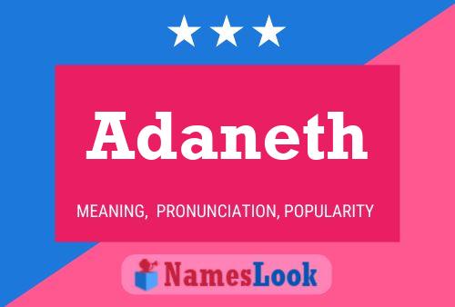 Adaneth Name Poster