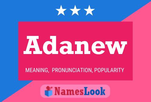 Adanew Name Poster