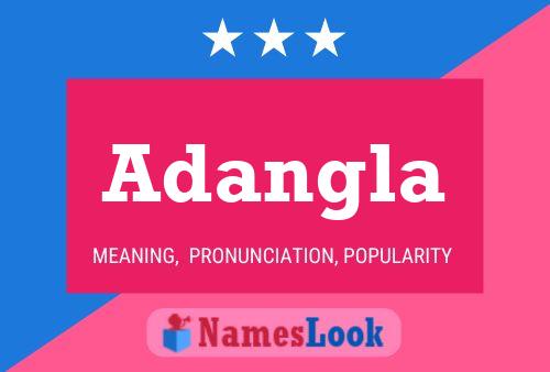 Adangla Name Poster