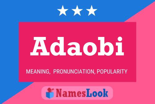 Adaobi Name Poster