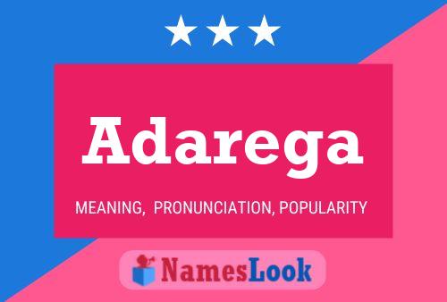 Adarega Name Poster