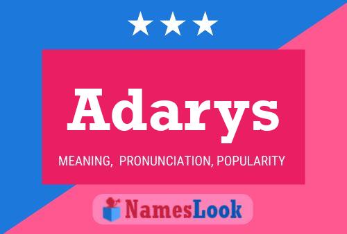 Adarys Name Poster