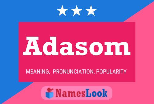 Adasom Name Poster