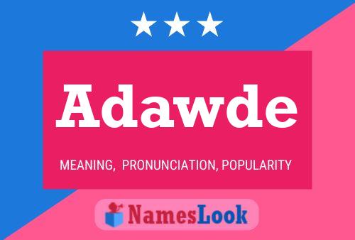 Adawde Name Poster