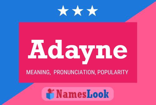 Adayne Name Poster