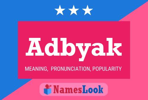 Adbyak Name Poster