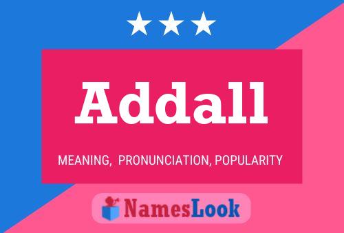 Addall Name Poster