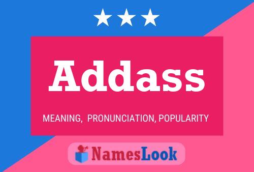 Addass Name Poster