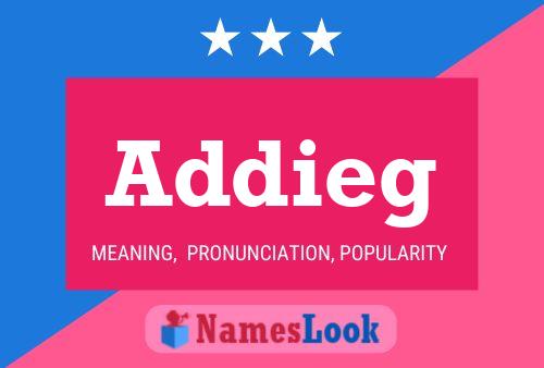 Addieg Name Poster